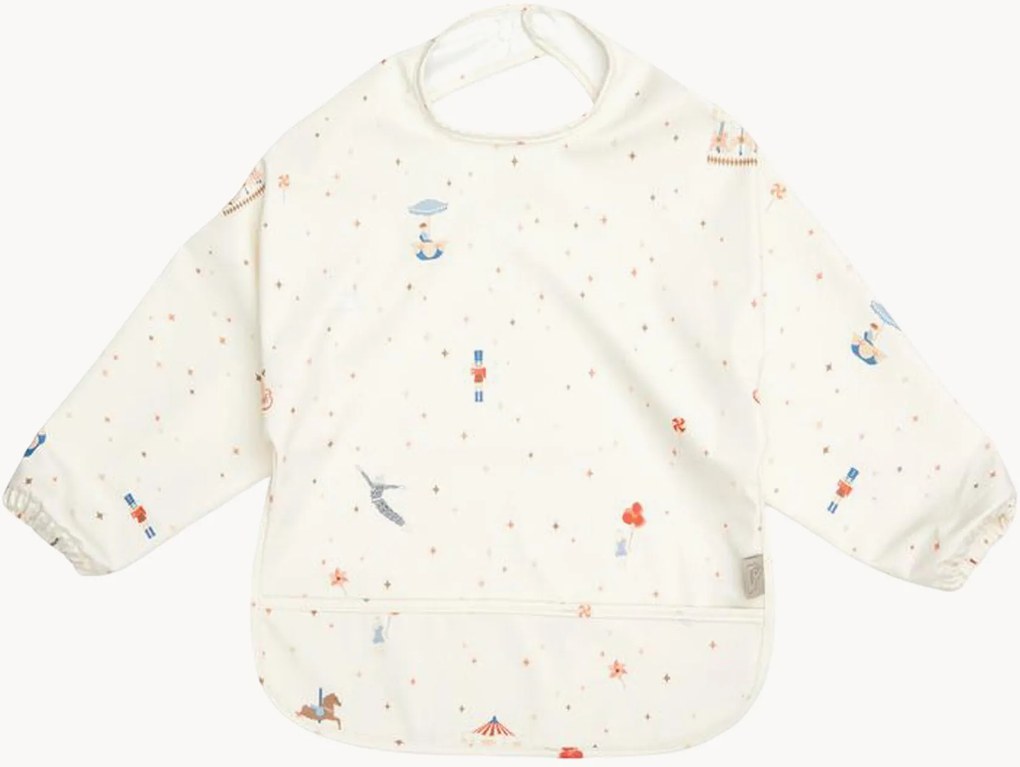 Babyslabbetje Carousel met mouwen