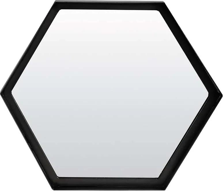 Spiegel 35x3,5x31 cm STELVIO mat zwart