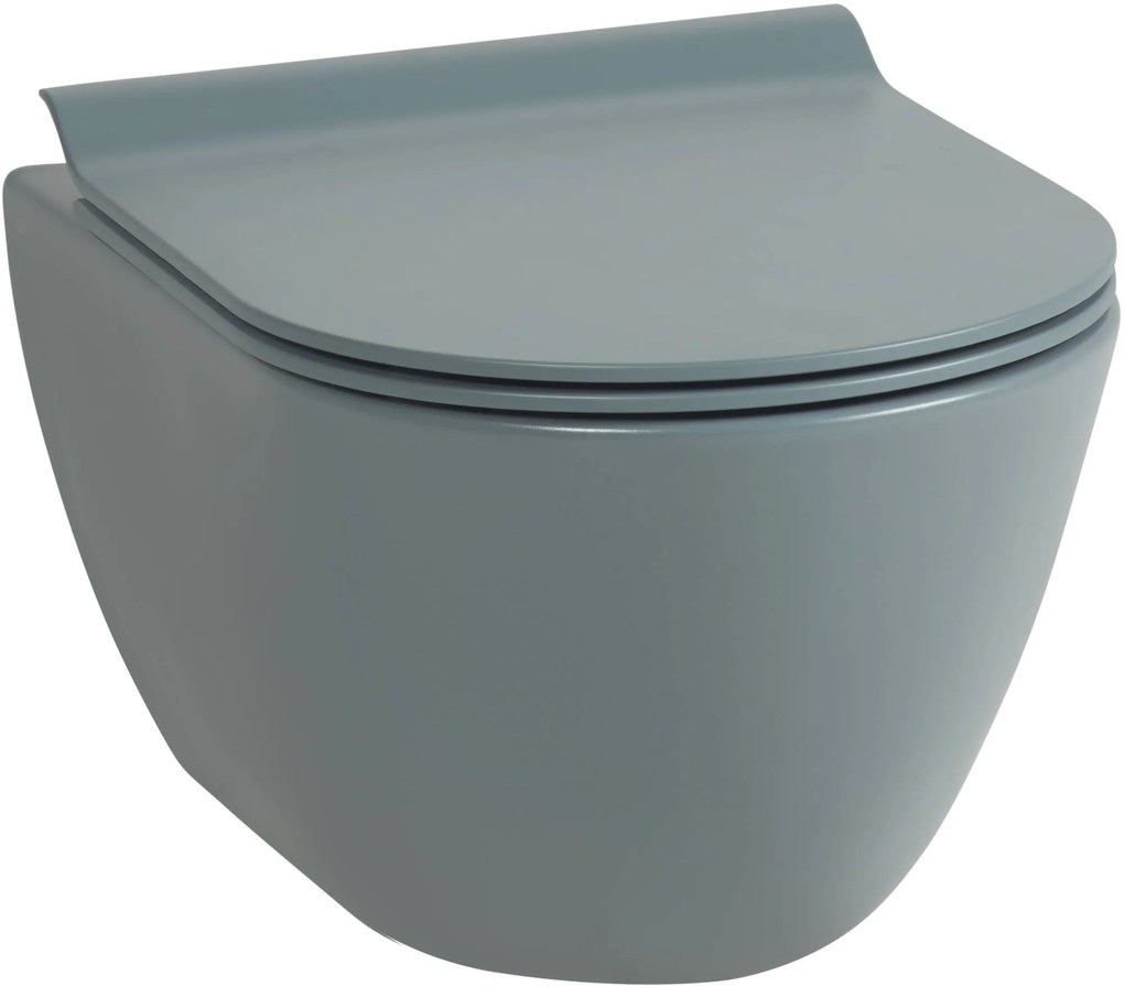 Ben Segno hangtoilet compact Xtra glaze+ Free flush donker groen