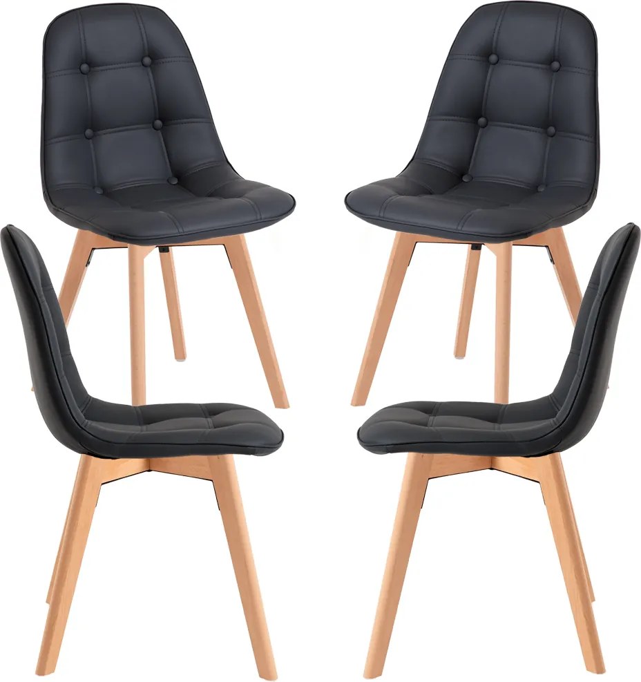 Set 4 Vorak Stoelen