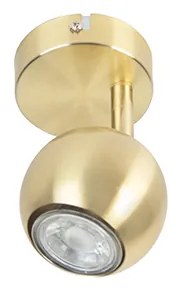 Retro plafondspot messing rond - Gissi