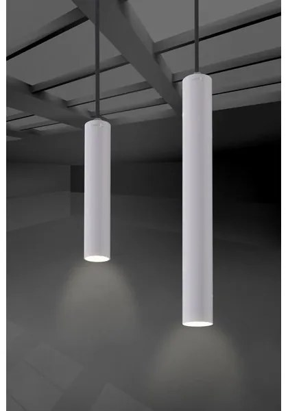 Looox Light collection badkamer hanglamp 25cm led mat wit llight25mw