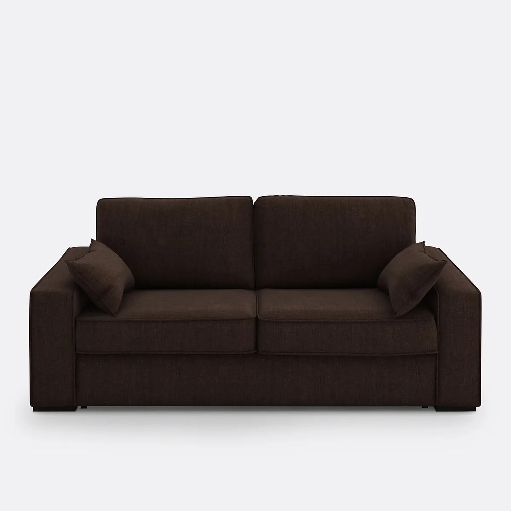 Bank-bed katoen/linnen, latex Cécilia