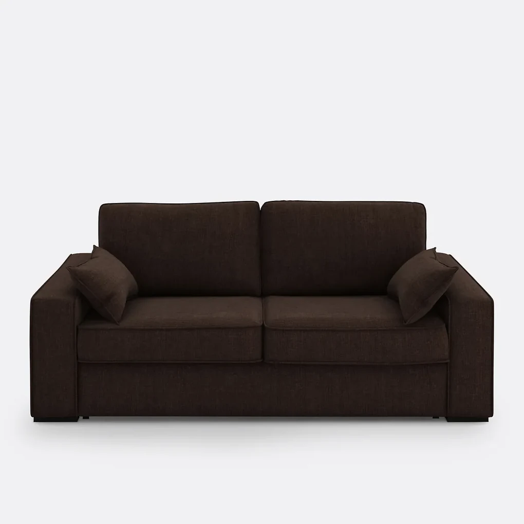 Bank-bed katoen/linnen, latex Cécilia