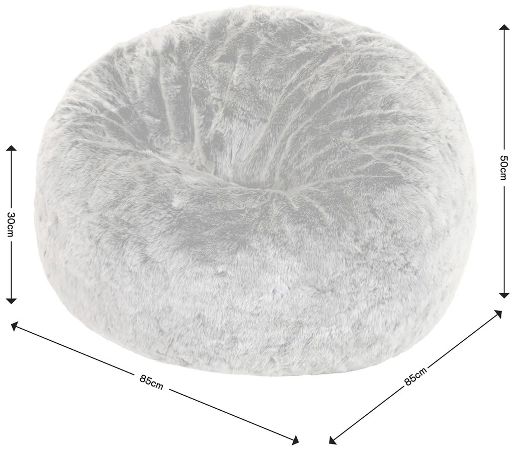 Faux Fur Classic Bean Bag