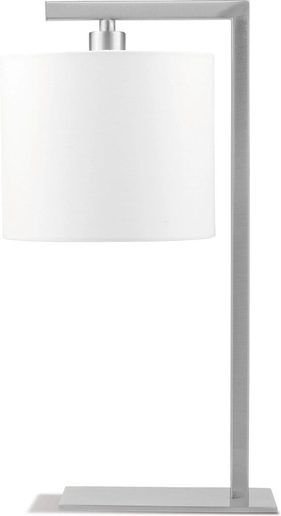 It's About Romi | Tafellamp Boston lengte 18 cm x breedte 18 cm x hoogte 44 cm wit tafellampen ijzer tafellampen verlichting | NADUVI outlet