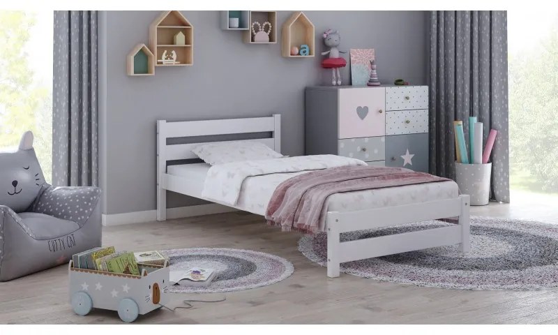 Kinderen Wit  Eenpersoonsbed - Apollo For Kids Kinderen Peuter Junior Tieners 5056231777469 Children's Beds Home, 140x70, Geen, 10 cm latex/kokosvezel