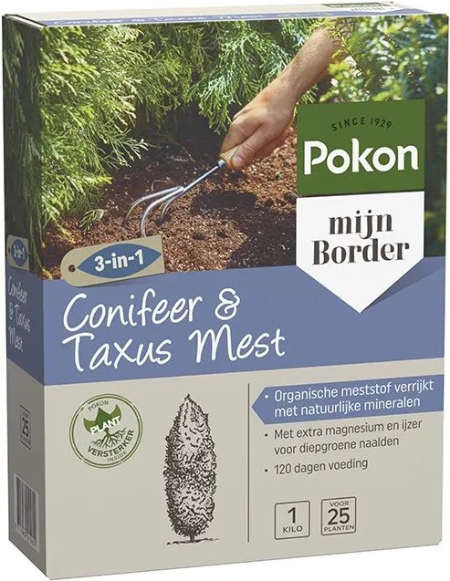 Pokon meststof voor conifeer &amp; taxus - 1 kg