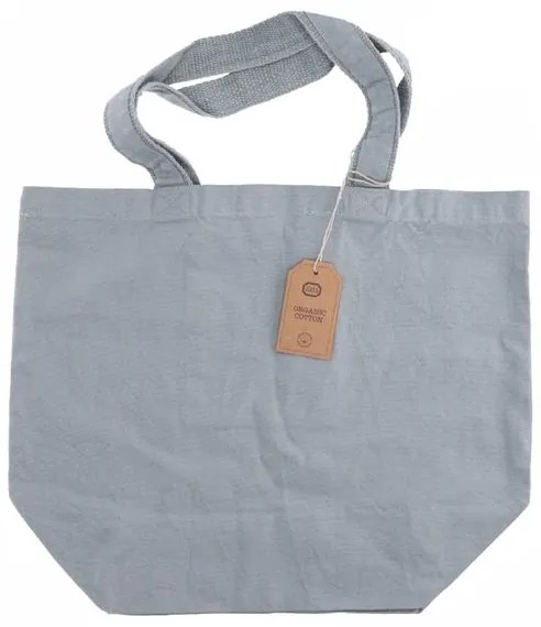 Shopper, bio-katoen, groen, 44 x 35 cm