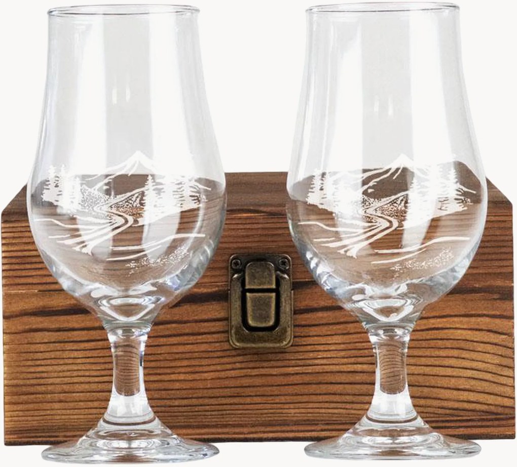 Bierglazen Landscape, 2-delig