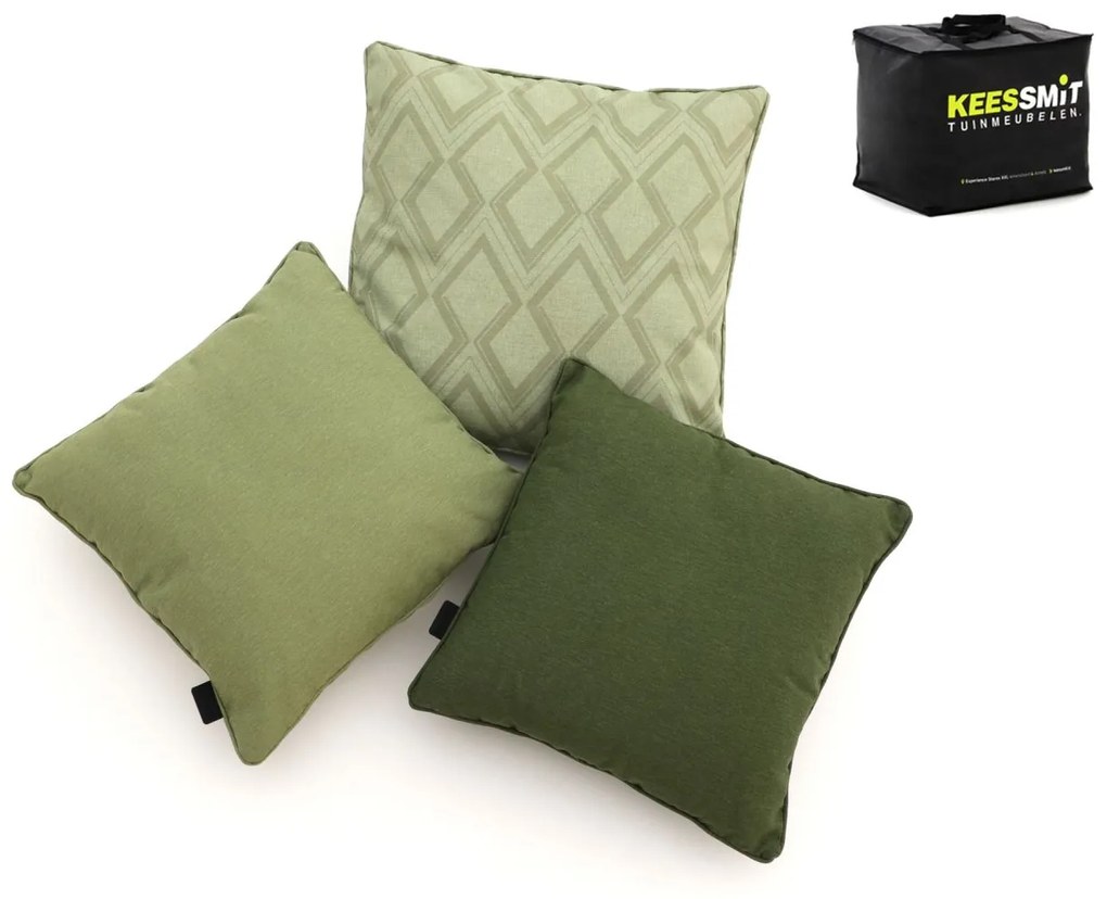 Sierkussen set Dolce Vita Licht Groen