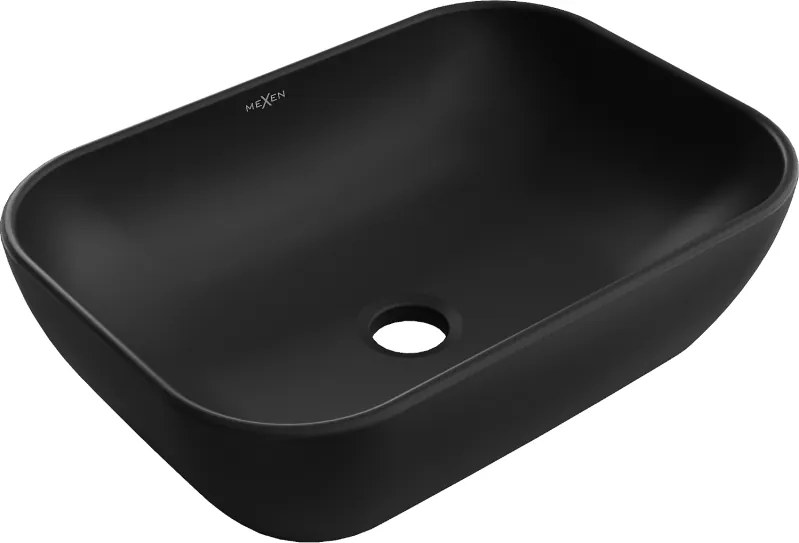 Mexen Rita opbouw wasbak 45 x 32 cm, zwarte mat - 21084585