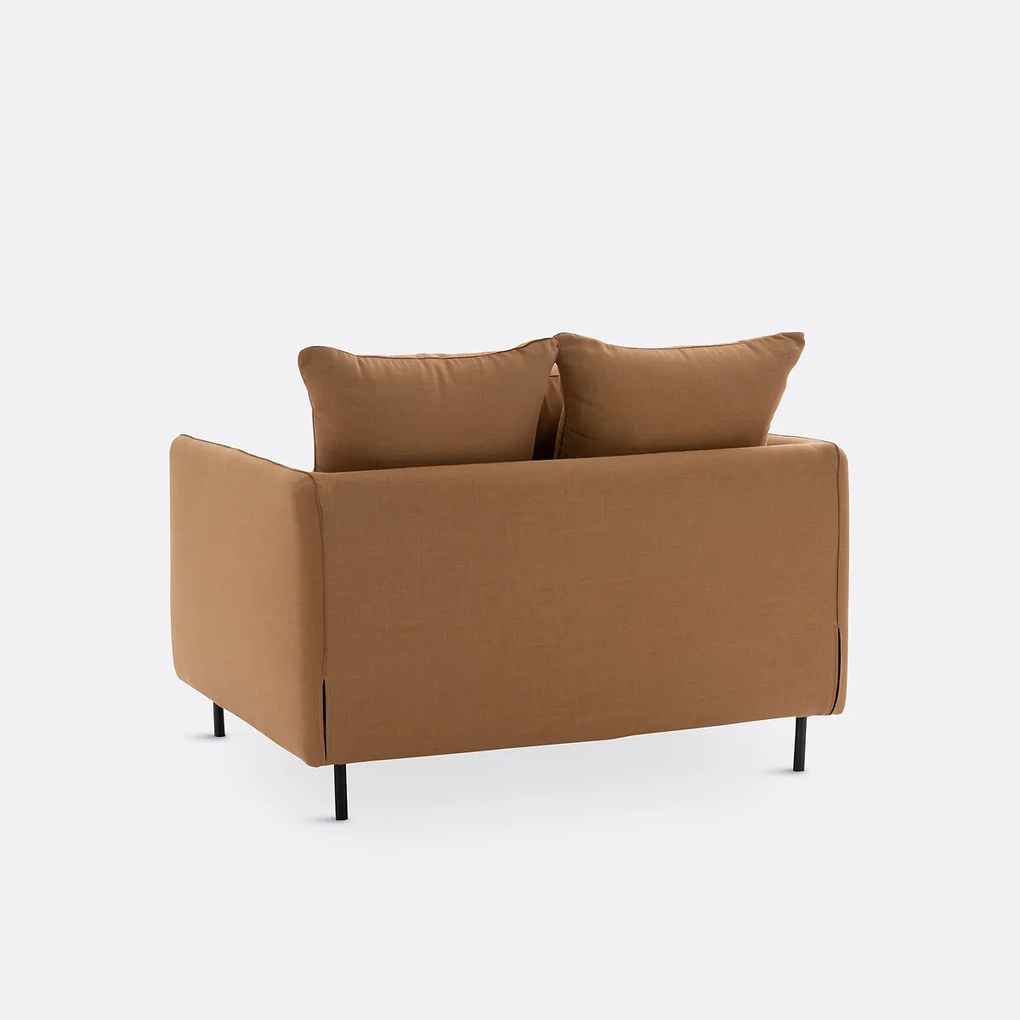 Fauteuil XL linnen/viscose, Ivete