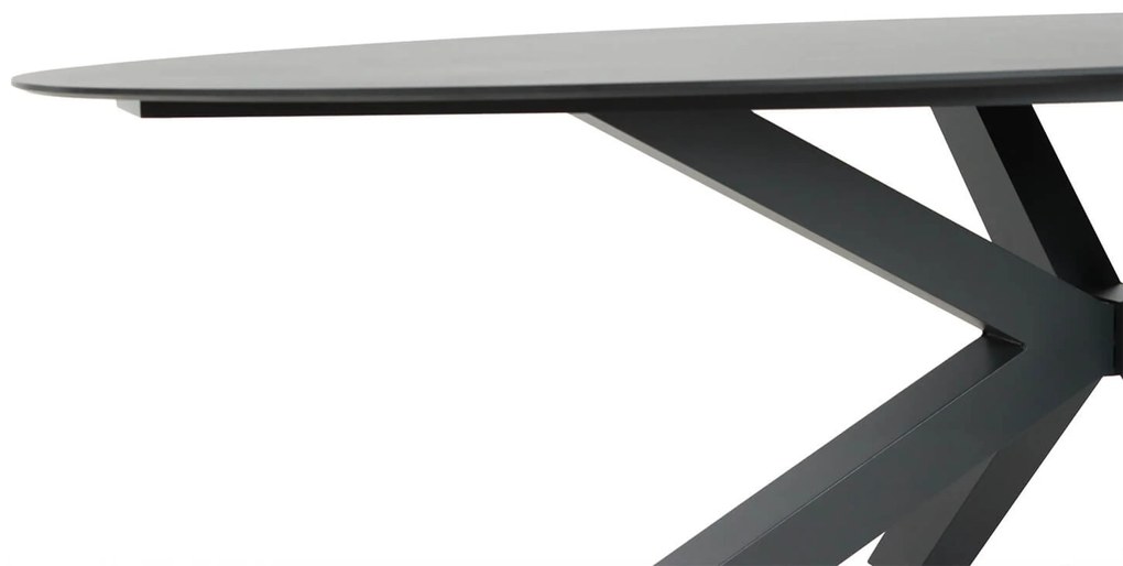 Tuinset 6 personen 240 cm Aluminium Grijs Lifestyle Garden Furniture Timo/Ellisse