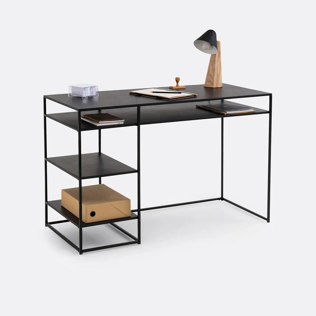 Bureau in metaal staal, Miva