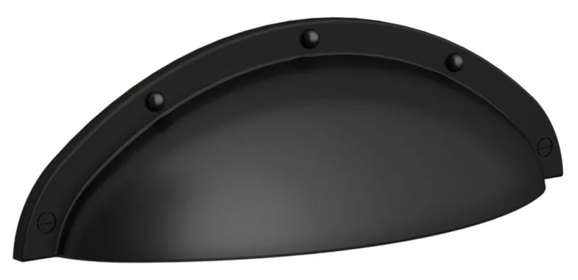 Muebles Folk handgreep 9.5cm zwart mat