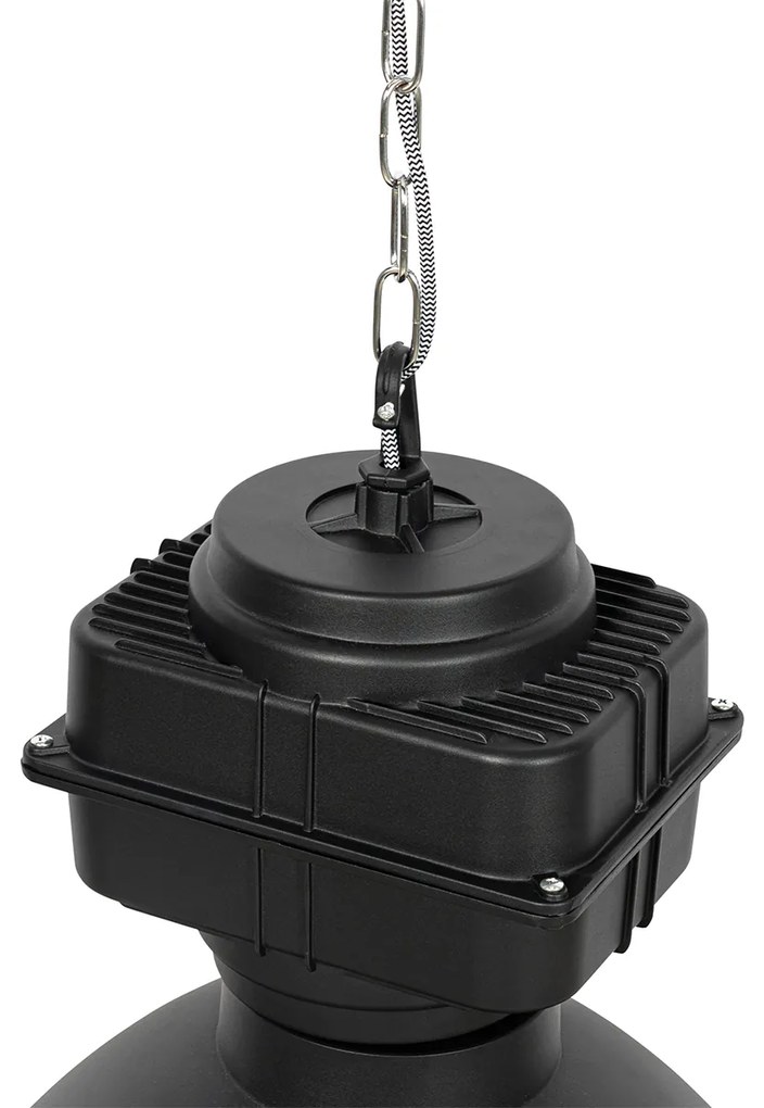 Industriële hanglamp zwart 53,5 cm - Sicko