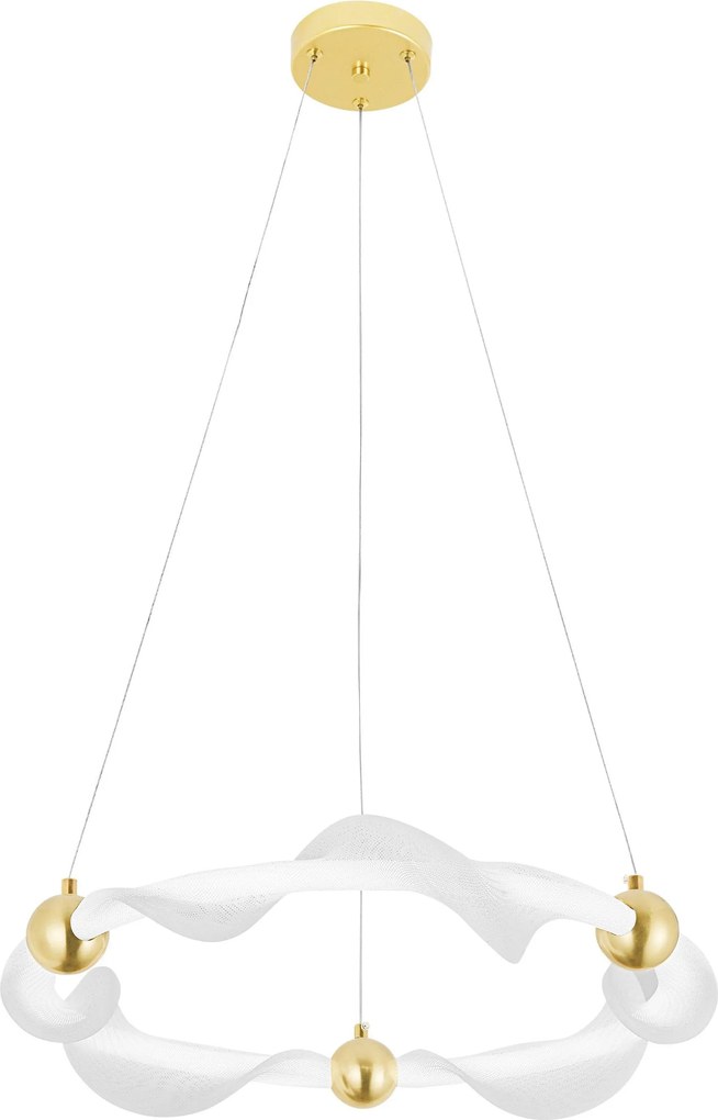 LED lamp G010-CP WHITE/GOLD