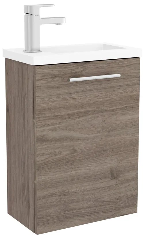 Muebles Slim toiletmeubel donker eiken 40x22cm