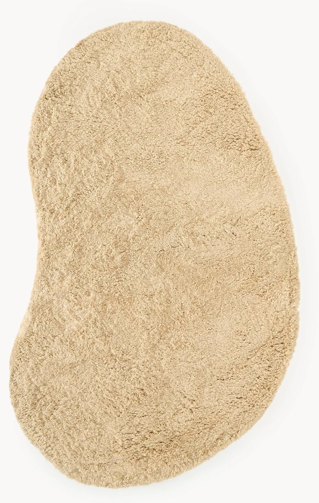 Handgetuft vloerkleed Tully met organische vorm