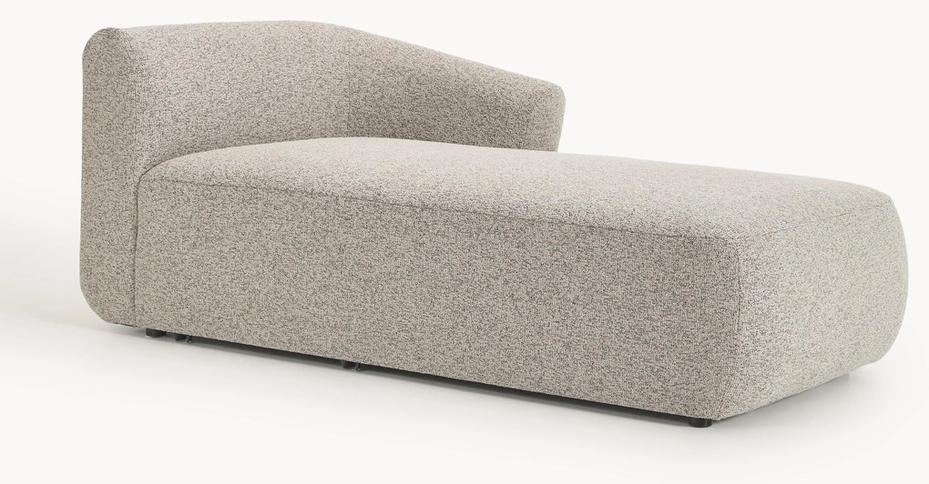 Bouclé ottomane hoekmodule Sofia