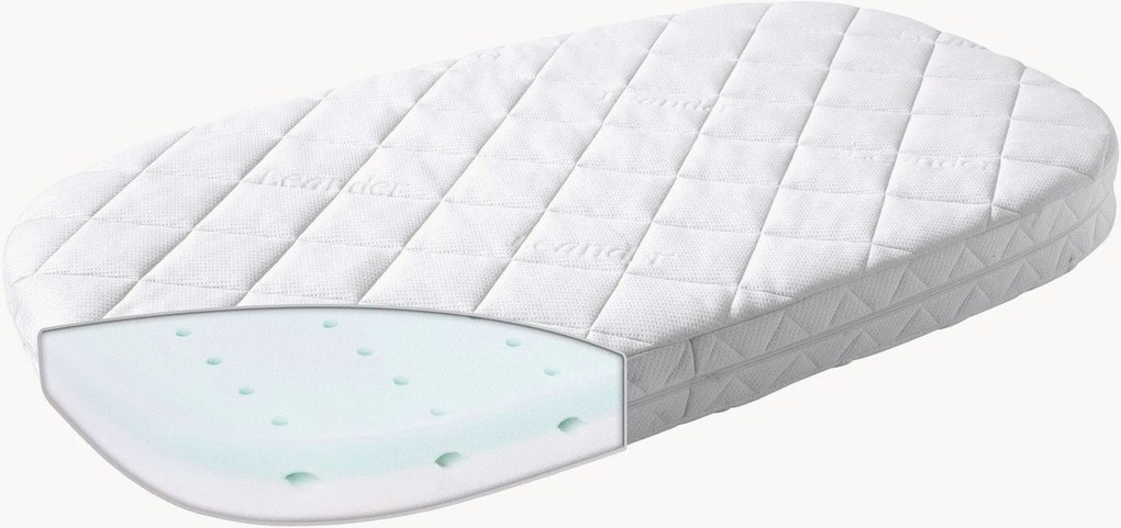 Koudschuim matras voor wieg Leander Classic