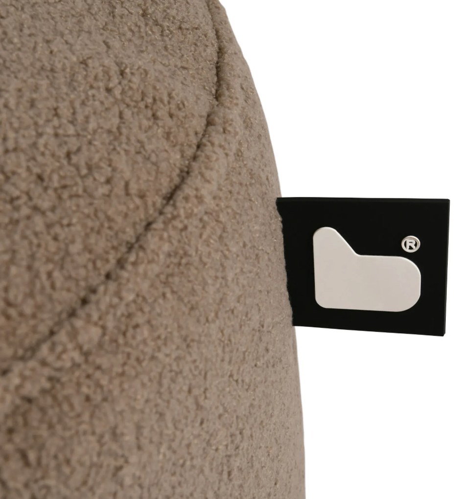 B-Poufe Indoor Poef Teddy - Mink