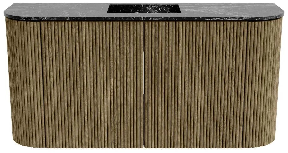 Mondiaz Joya DLux 85cm toiletmeubel ronding links/rechts dusk met wastafel faye midden zonder kraangat lava