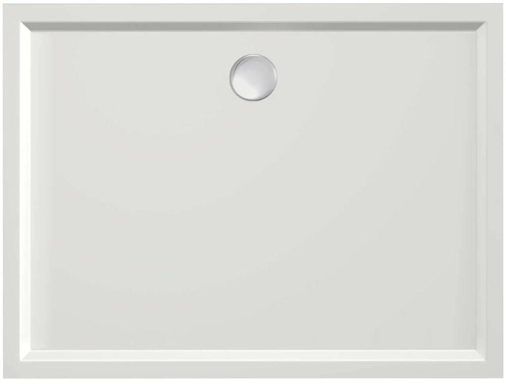 Xenz Mariana Plus Douchebak 140x100x6 cm Edelweiss