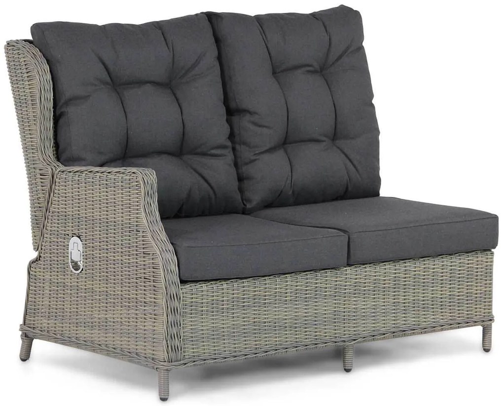 Hoek loungeset 5 personen Wicker Taupe  Garden Collections Chicago