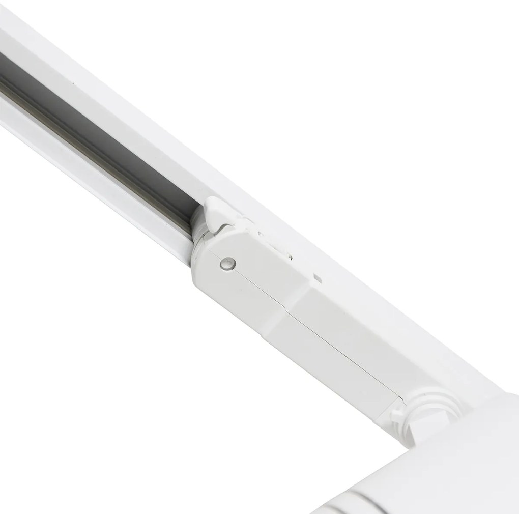 Modern 3-fase railsysteem met 4 spots wit - 3-Phase Ruler