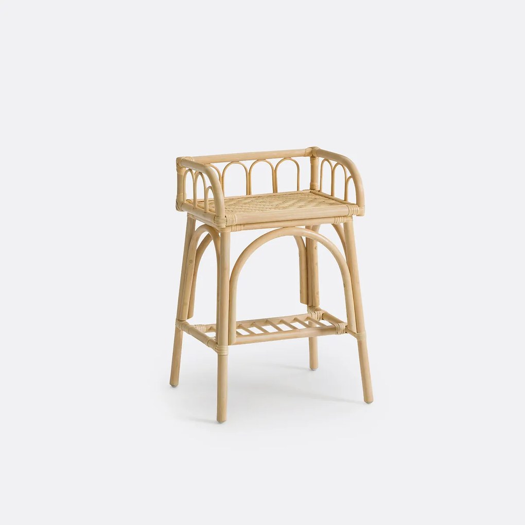 Nachtkastje in rotan, voor kinderen, Albin