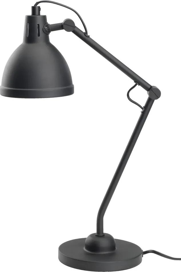 Tafellamp PATRIK Ø14xH45cm zwart
