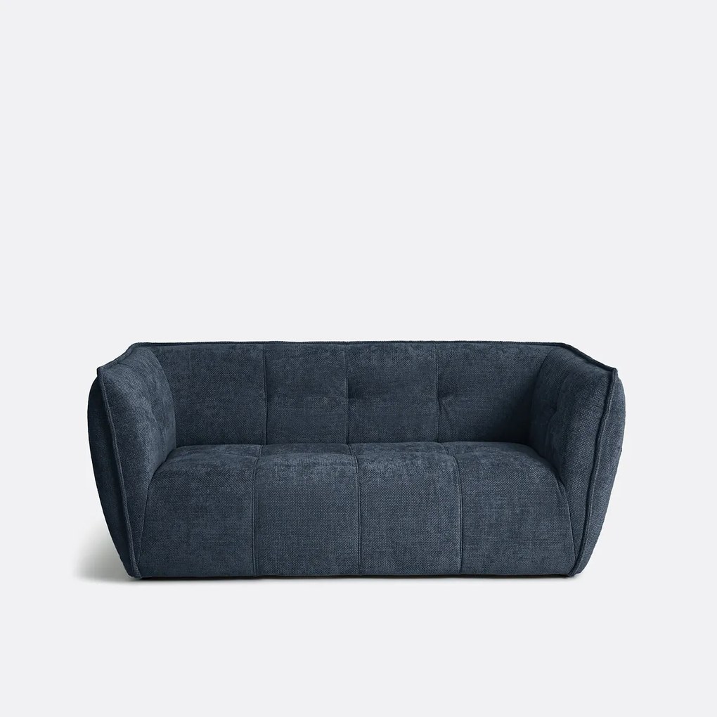 2-zitsbank in gekruist geweven chenille, SIMONE