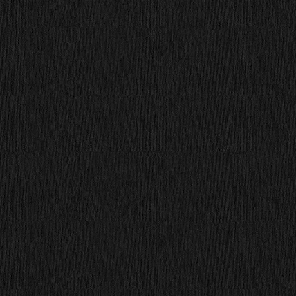vidaXL Balkonscherm 120x500 cm oxford stof zwart