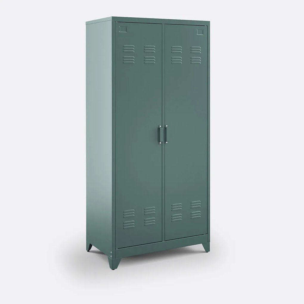 Metalen kast, 2 deuren, Hiba