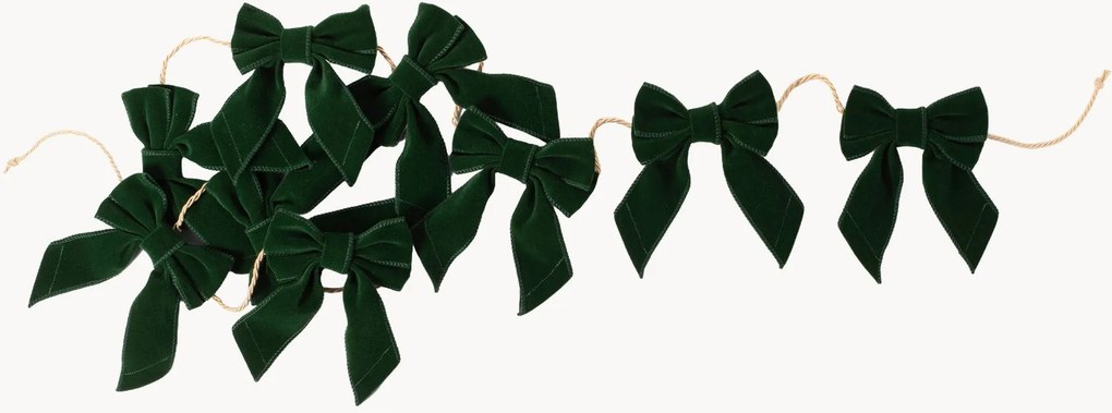 Kerstslinger Bows van fluweel
