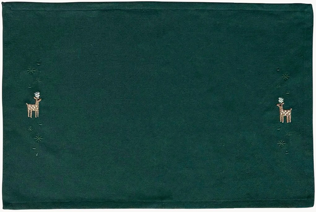 Katoenen placemats Christmas Fable, 2-delig