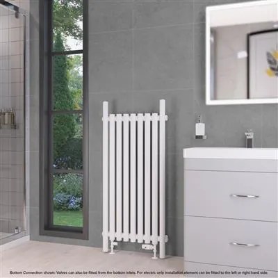 Eastbrook Lambourne horizontale radiator 55x120cm 837W wit mat