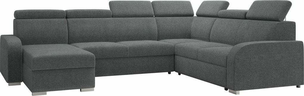 Hoekbank Ovos IV, Aanwezig, Aanwezig, 315x250x85cm, 214.5 kg, Poten: Kunststof, Hout