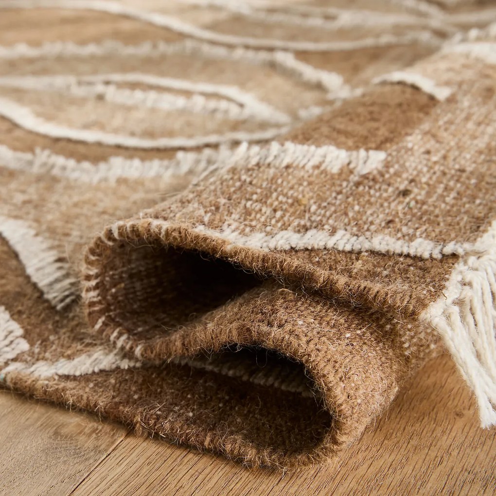 Handgeweven vloerkleed in wol, Kalah