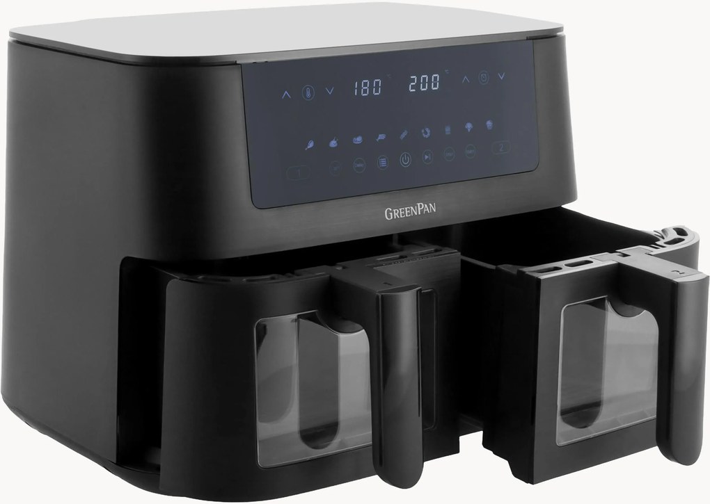 Air fryer Bistro met twee compartimenten
