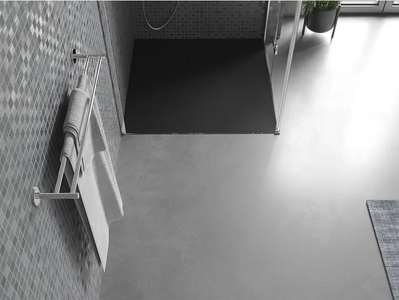Mexen Bert vierkante douchebak SMC 90 x 90 cm, zwart - 4K709090
