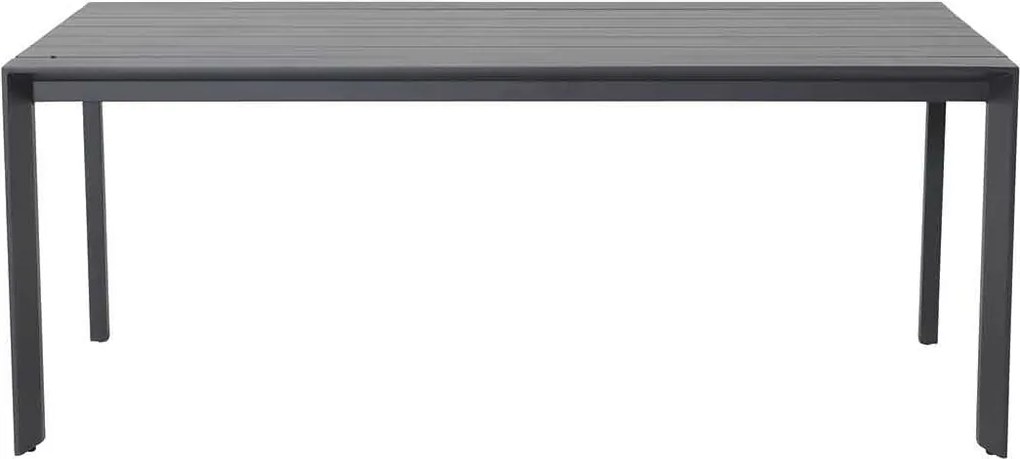 Garden Impressions Malakka lounge dining tafel 170x97 cm - donker grijs