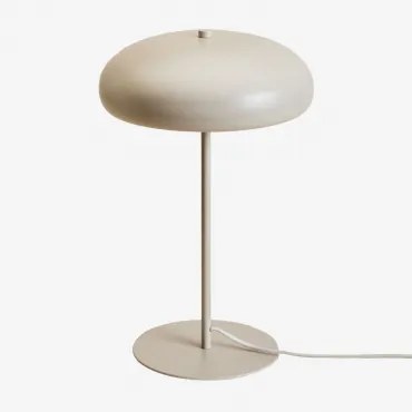 Tafellamp In Metaal Hilma Tapioca Beige - Sklum