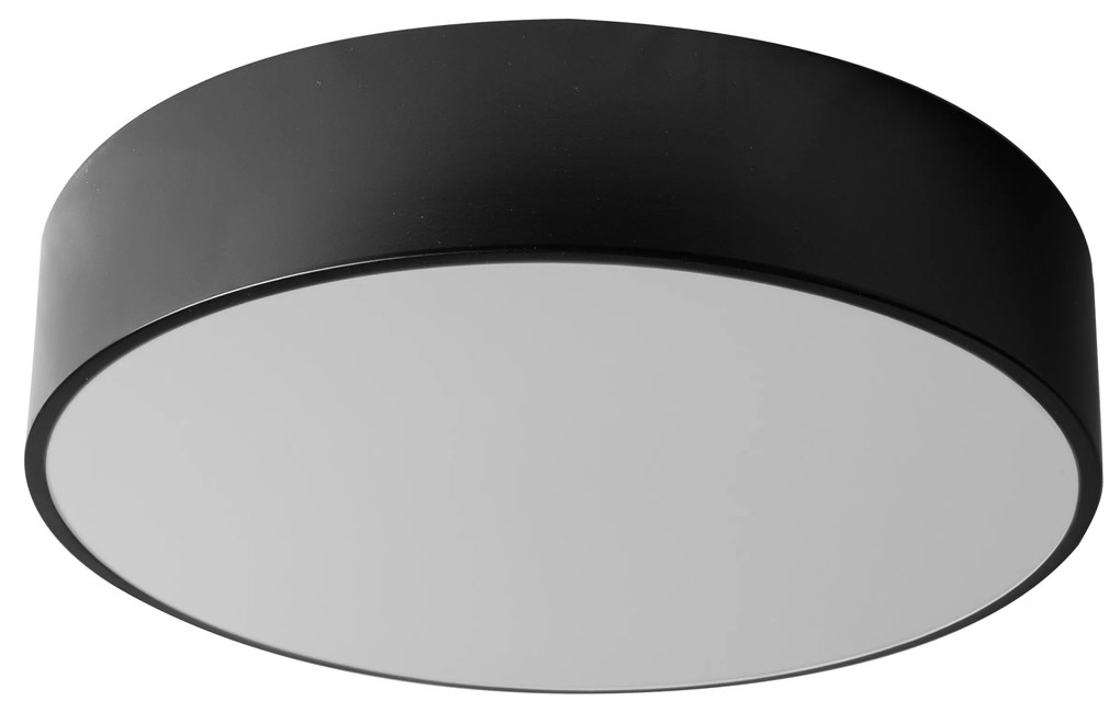 Plafondlamp 40cm Rond Zwart Plafond app642-4c