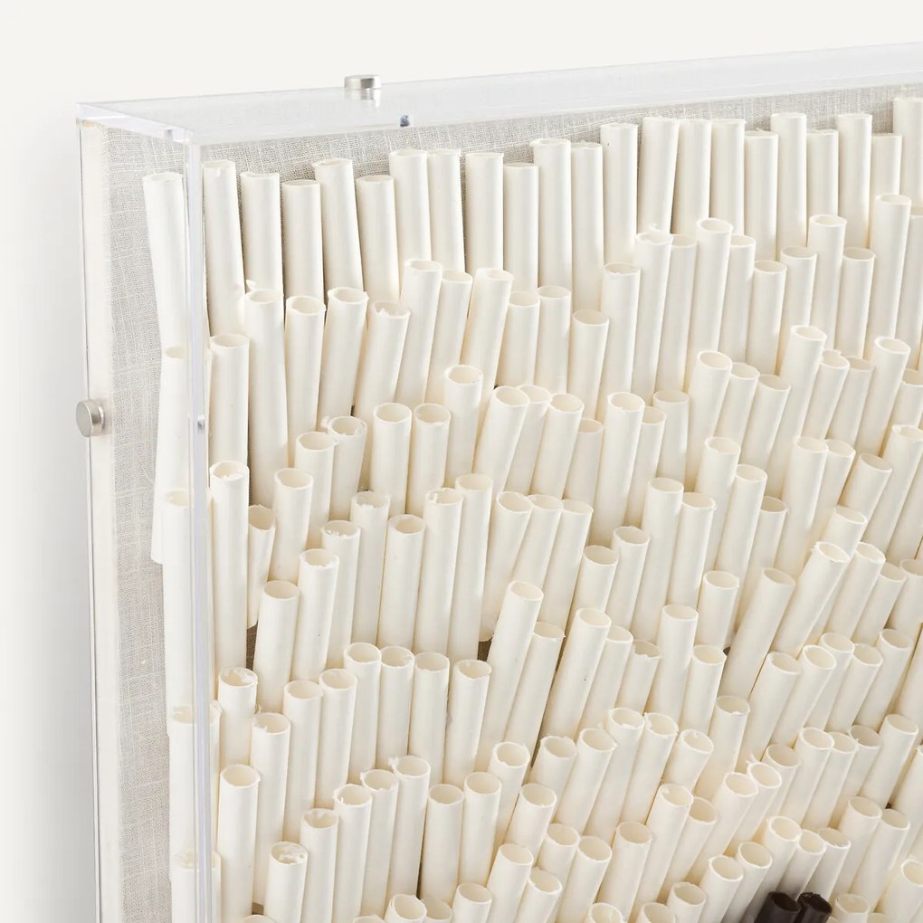 Wanddecoratie in opgerold papier, Kaze