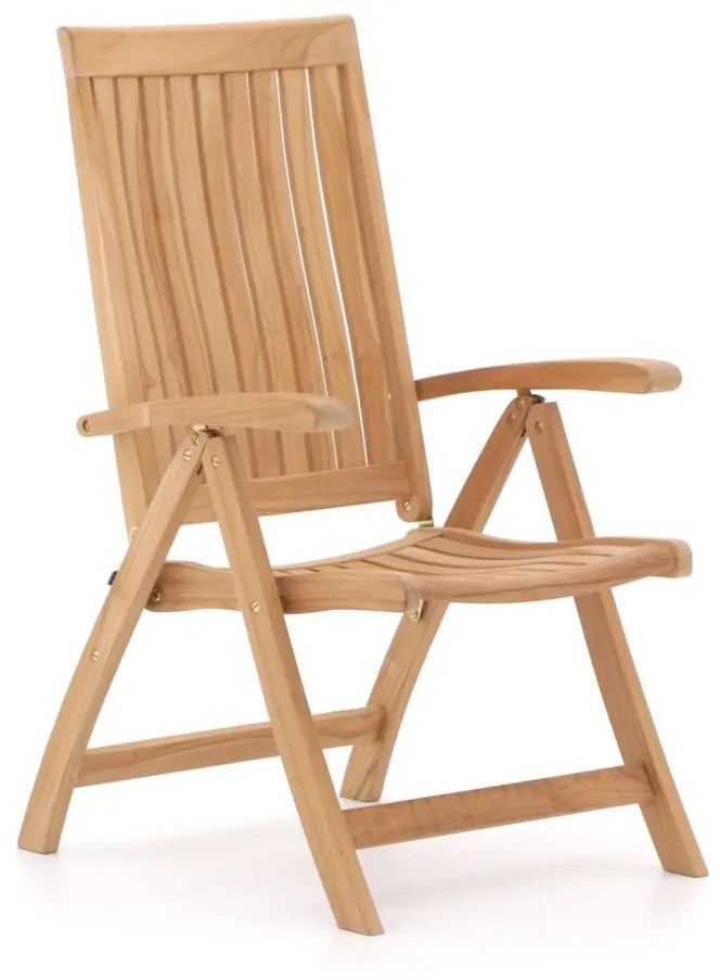 Verstelbare tuinstoel | Sunyard  Oxford | Teakhout | Natural Teak | Kees Smit Tuinmeubelen
