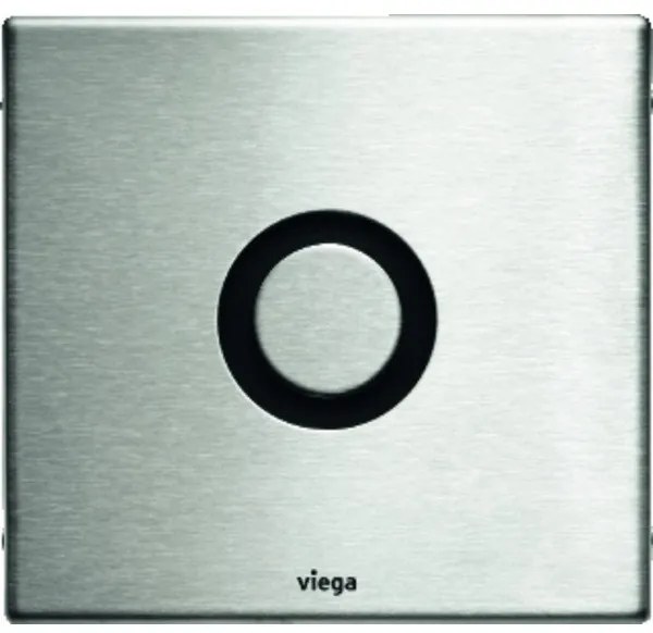 Viega Visign Bedieningspaneel closet/urinoir H1xB14xL15cm waterbesparend RVS 735 517