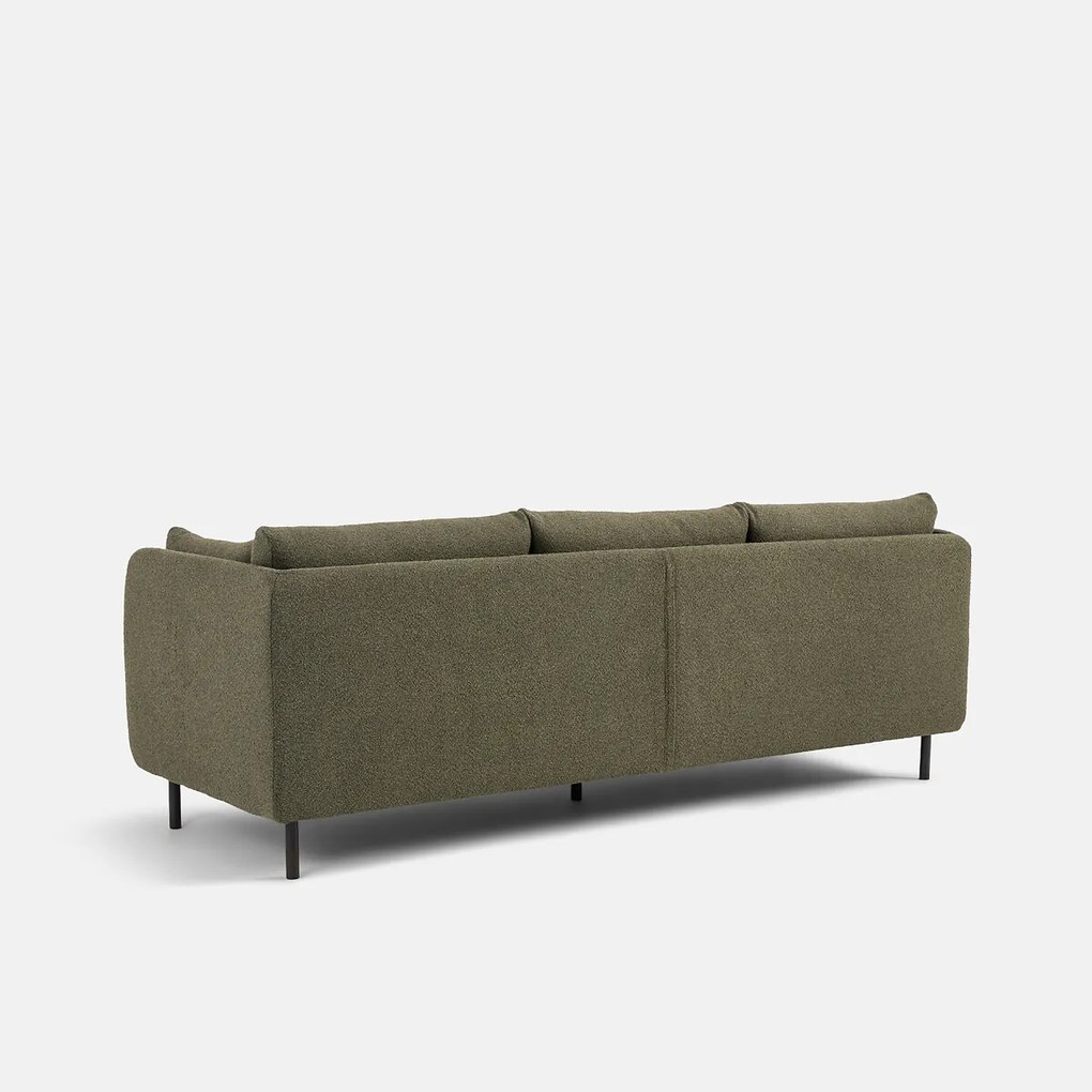 Sofa 3- of 4-zits, fijne badstof, Victor